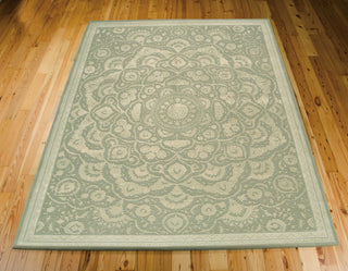 Nourison Regal REG02 Green Area Rug Main Image