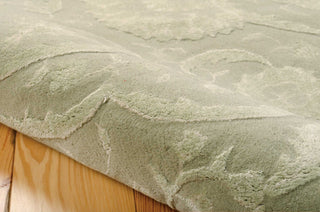 Nourison Regal REG02 Green Area Rug Detail Image