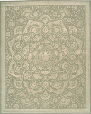 Nourison Regal REG02 Green Area Rug Main Image