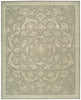 Nourison Regal REG02 Green Area Rug main image