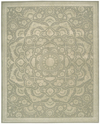 Nourison Regal REG02 Green Area Rug main image