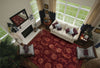 Nourison Regal REG03 Garnet Area Rug 8' X 10'