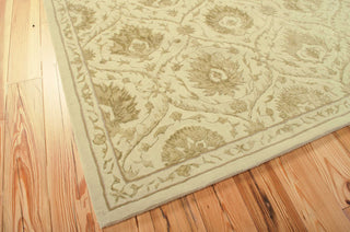 Nourison Regal REG04 Gravel Area Rug Corner Image