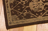 Nourison Regal REG05 Chocolate Area Rug 3' X 8' Zoom Shot