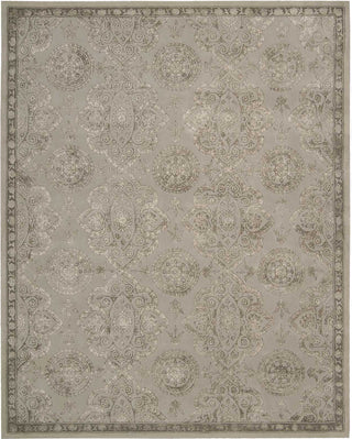 Nourison Regal REG06 Grey Area Rug Main Image