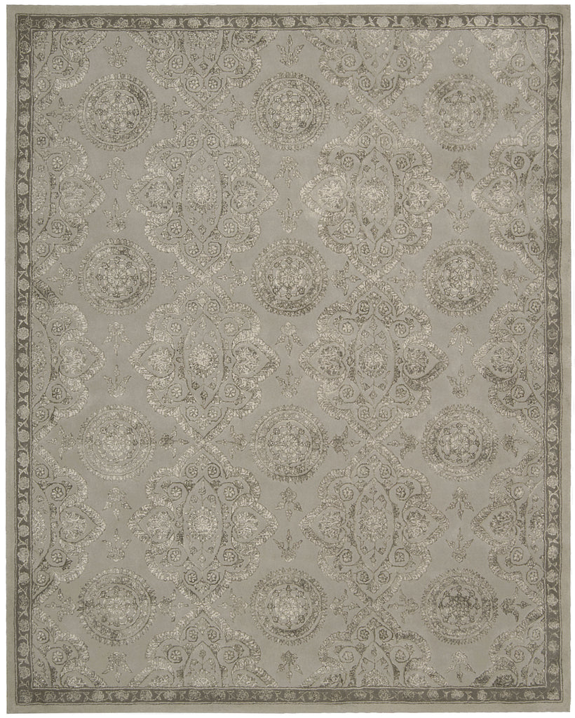 Nourison Regal REG06 Grey Area Rug main image