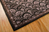 Nourison Regal REG08 Espresso Area Rug Corner Image