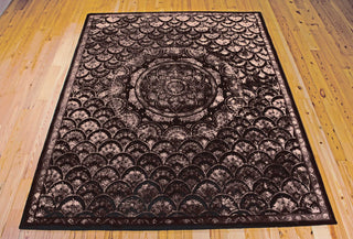 Nourison Regal REG08 Espresso Area Rug Main Image