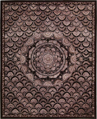 Nourison Regal REG08 Espresso Area Rug Main Image