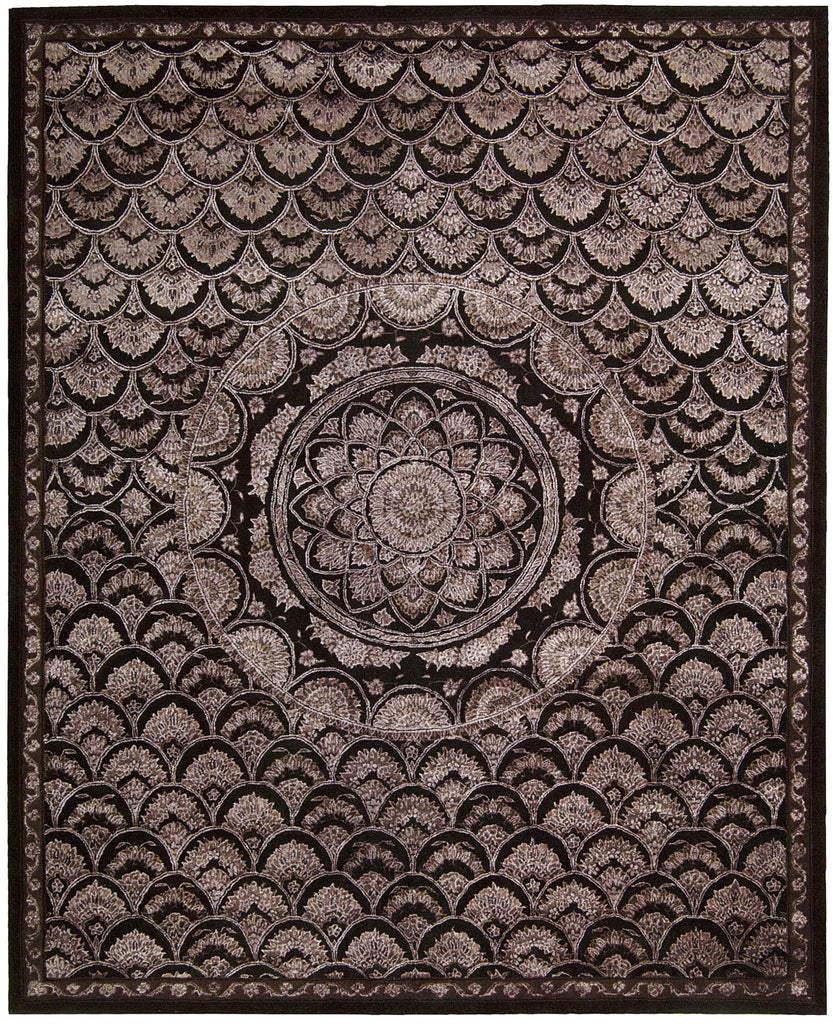 Nourison Regal REG08 Espresso Area Rug main image