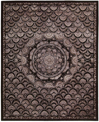 Nourison Regal REG08 Espresso Area Rug main image