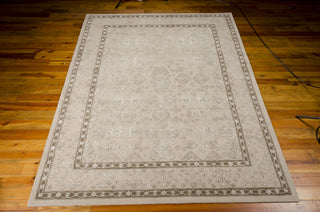 Nourison Regal REG09 Taupe Area Rug 8' X 10' Floor Shot