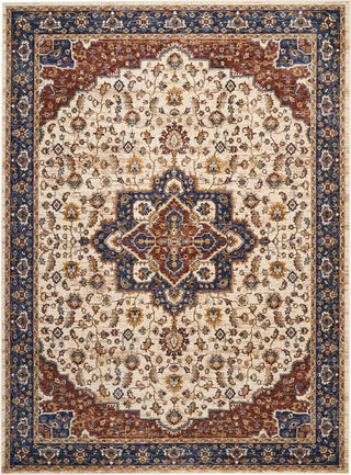 Nourison Reseda RES01 Cream Area Rug