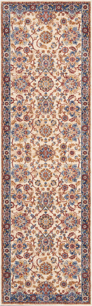 Nourison Reseda RES04 Cream Area Rug