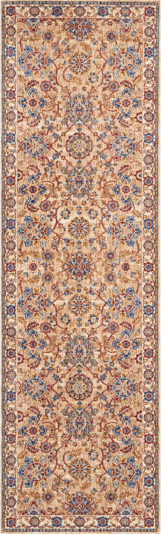 Nourison Reseda RES04 Natural Area Rug 2'3'' X 7'6'' Runner