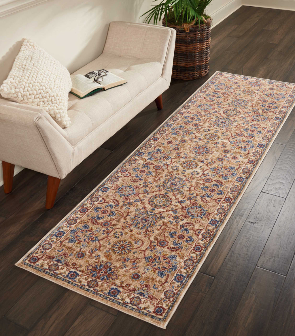 Nourison Reseda RES04 Natural Area Rug Room Image Feature
