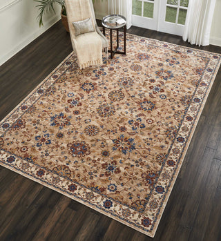 Nourison Reseda RES04 Natural Area Rug Room Image Feature