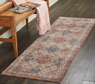 Nourison Reseda RES05 Multicolor Area Rug Room Image Feature