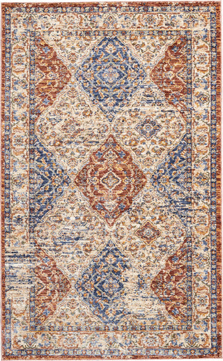 Nourison Reseda RES05 Multicolor Area Rug 3' X 5'