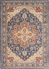 Reseda RES01 Blue Area Rug by Nourison Main Image