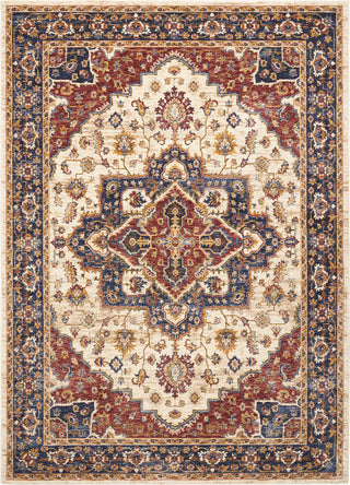 Reseda RES01 Cream Area Rug by Nourison Main Image