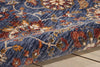 Nourison Reseda RES04 Blue Area Rug Detail Image