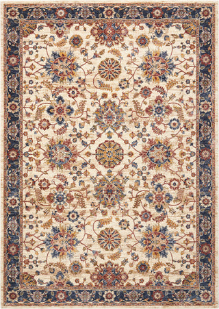 Reseda RES04 Cream Area Rug by Nourison Main Image