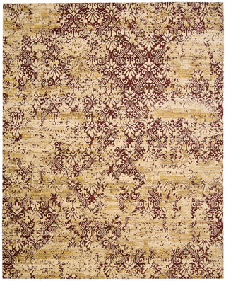 Nourison Rhapsody RH005 Gold Garnet Area Rug main image