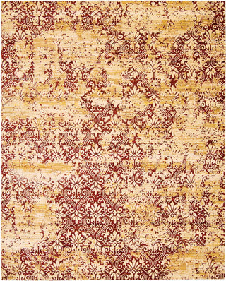 Nourison Rhapsody RH005 Gold Garnet Area Rug Main Image