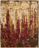 Nourison Rhapsody RH006 Gold Garnet Area Rug main image