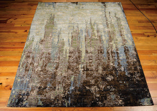 Nourison Rhapsody RH006 Seaglass Area Rug Main Image