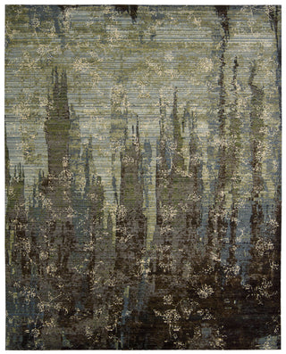 Nourison Rhapsody RH006 Seaglass Area Rug main image