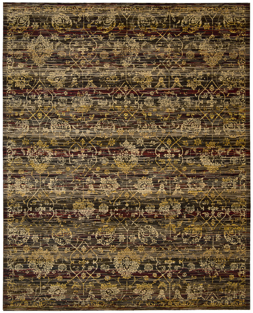 Nourison Rhapsody RH007 Ebony Area Rug main image