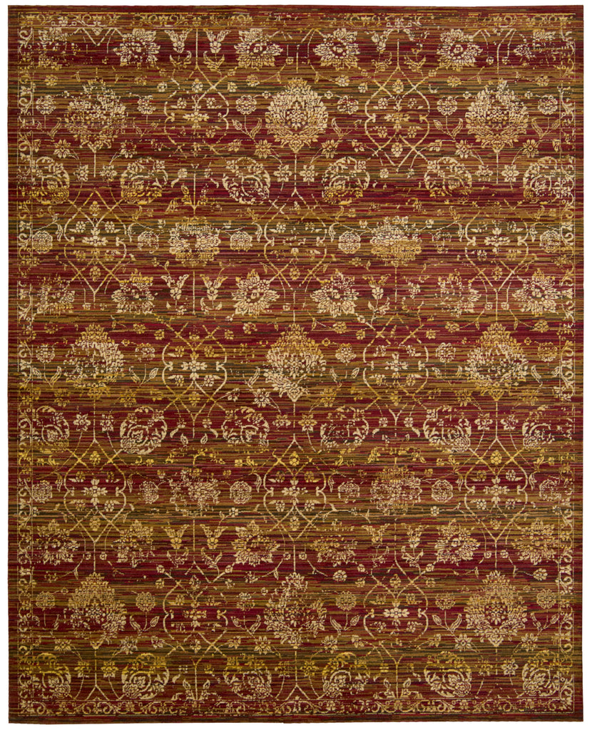 Nourison Rhapsody RH007 Sienna Gold Area Rug main image