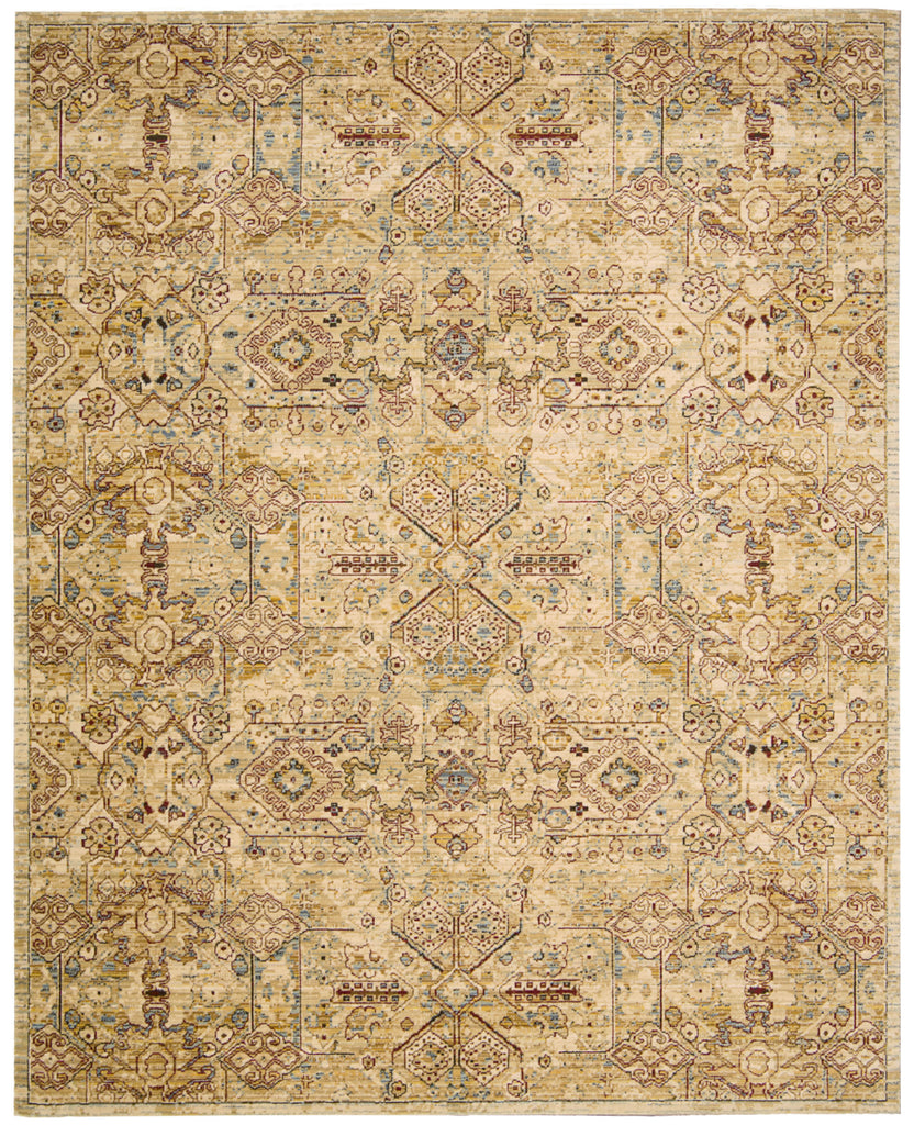 Nourison Rhapsody RH008 Light Gold Area Rug main image