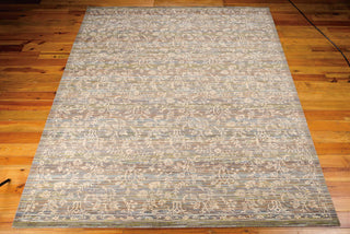 Nourison Rhapsody RH012 Blue Moss Area Rug Main Image