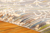 Nourison Rhapsody RH012 Blue Moss Area Rug Detail Image