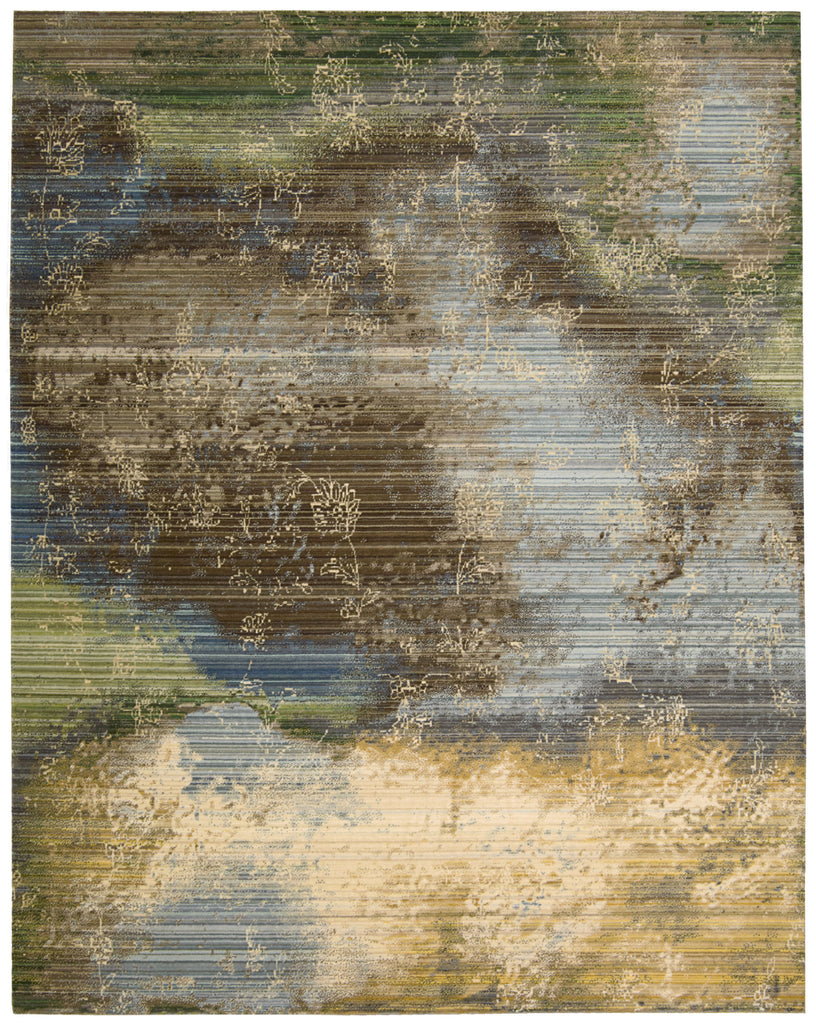 Nourison Rhapsody RH016 Ocean Area Rug main image