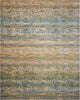 Nourison Rhapsody RH003 Beige Blue Area Rug 