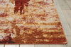 Nourison Rhapsody RH006 Gold Garnet Area Rug Detail Image