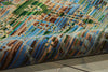 Nourison Rhapsody RH010 Seaglass Area Rug Detail Image