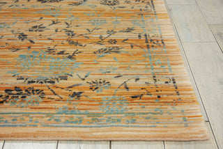 Nourison Rhapsody RH013 Caramel Cream Area Rug Detail Image