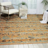 Nourison Rhapsody RH013 Caramel Cream Area Rug Room Image Feature