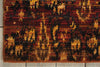 Nourison Rhapsody RH014 Flame Area Rug Main Image