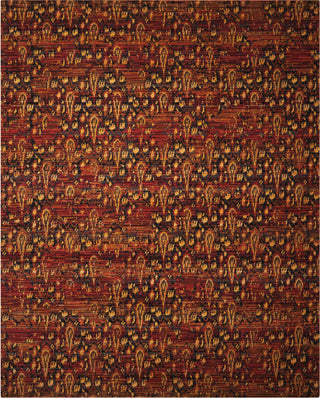 Nourison Rhapsody RH014 Flame Area Rug 