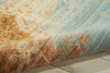 Nourison Rhapsody RH016 Ocean Area Rug Detail Image