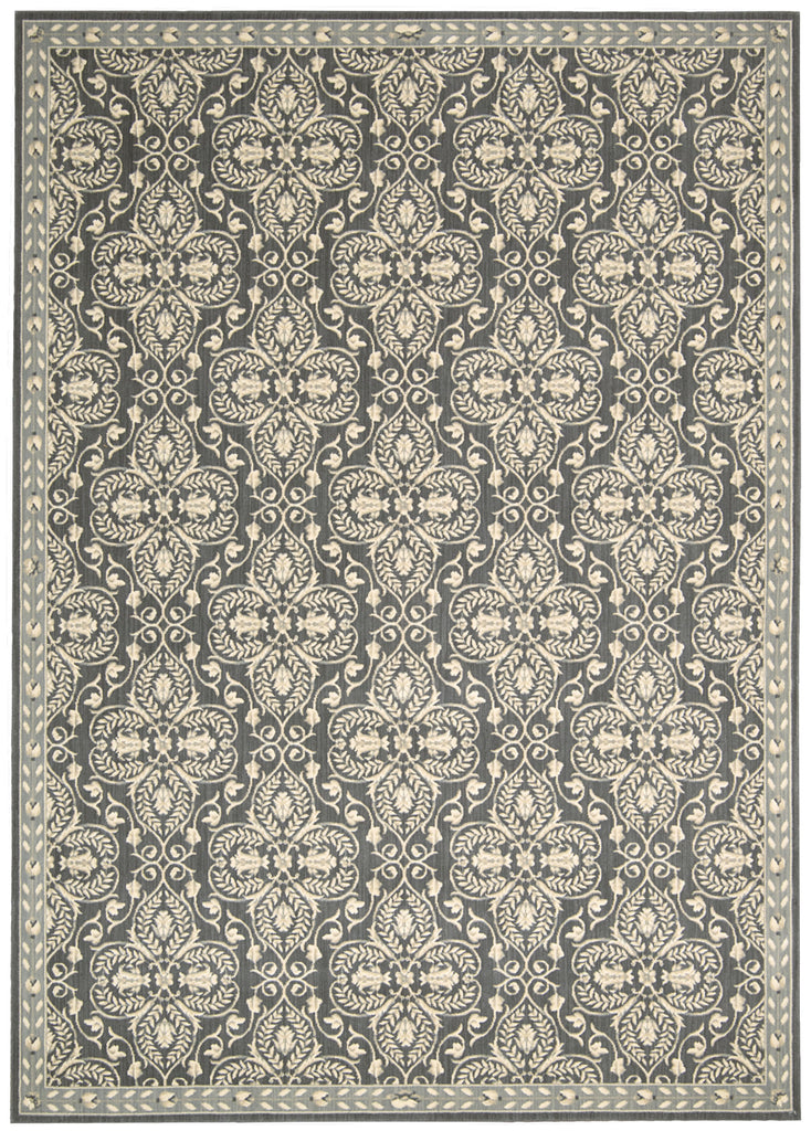 Nourison Riviera RI01 Graphite Area Rug main image