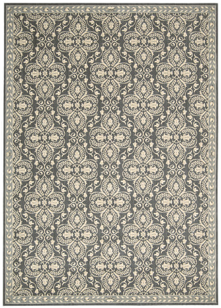 Nourison Riviera RI01 Graphite Area Rug main image