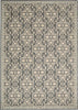 Nourison Riviera RI01 Graphite Area Rug Main Image
