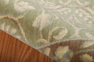 Nourison Riviera RI01 Green Area Rug Detail Image